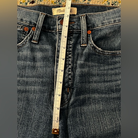 Madewell Highrise Classic Straight Jeans - Picture 3 of 4